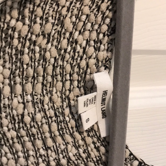 Helmet Lang Open Knit Tank - Picture 4 of 7